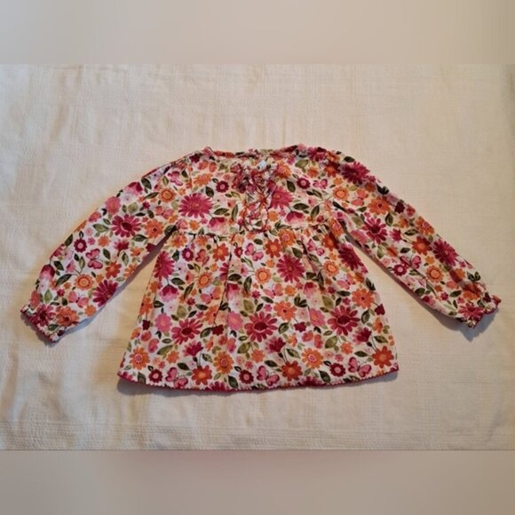 Gymboree girls size 5T Butterfly Girl corduroy long sleeve shirt VGUC - Picture 1 of 4